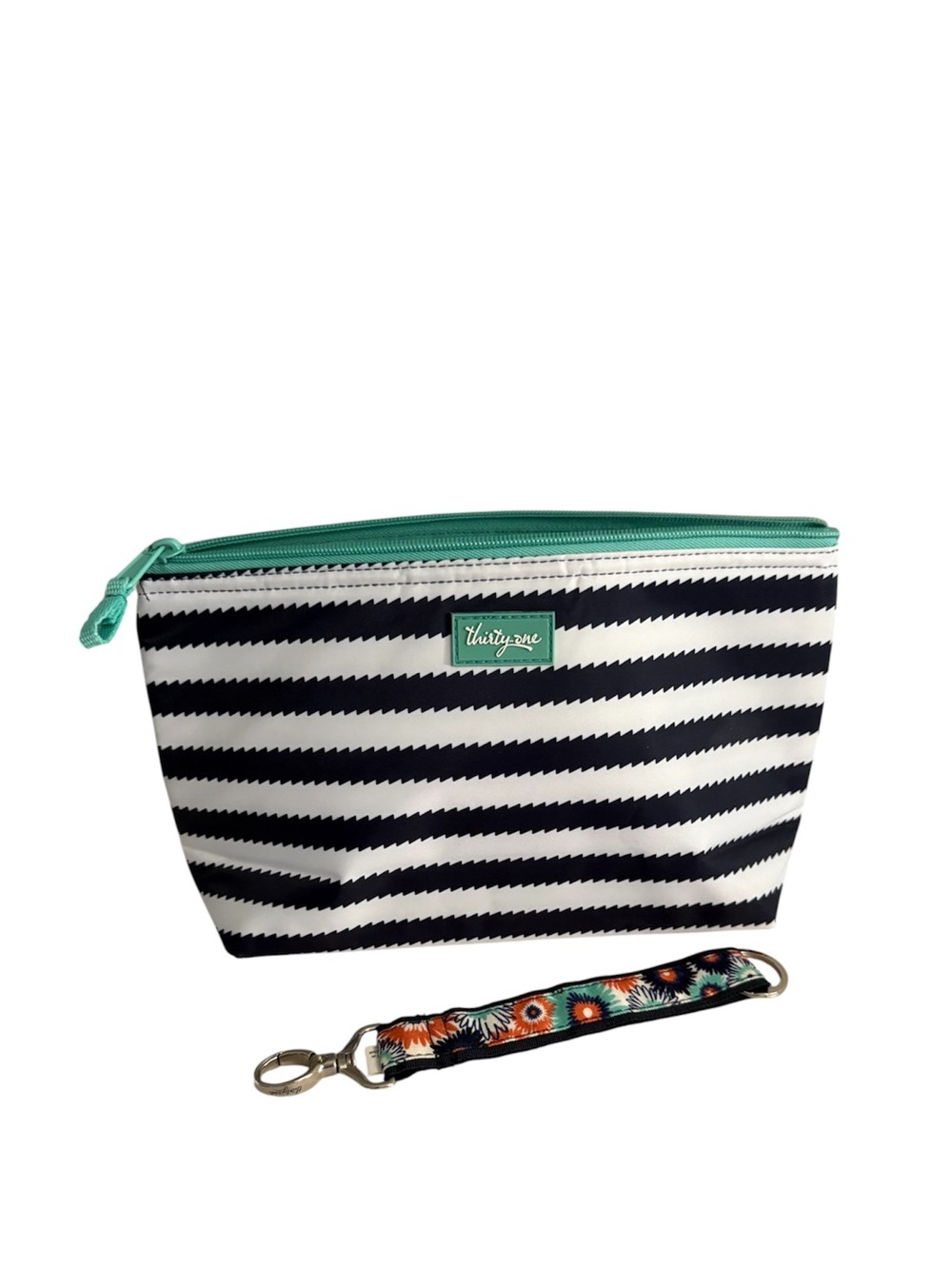 Thirty-one Thermal Pouch Zippered Bag with Key Chain Strap